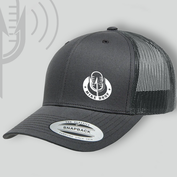 Mike Drop Limited Edition Hat - Charcoal Black