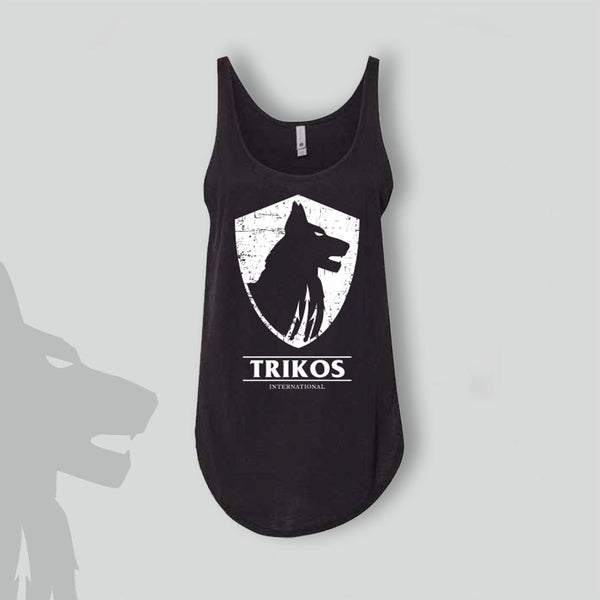 Women's Trikos Festival Tank - Black